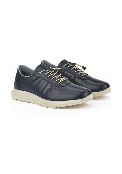 Ziya, Erkek Hakiki Deri Sneaker 1531037zs08 Lacivert 1311013 S08 200 Lacivert