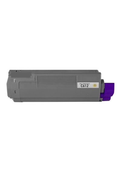 Oki C612-46507517 Sarı Uyumlu Toner 540136409