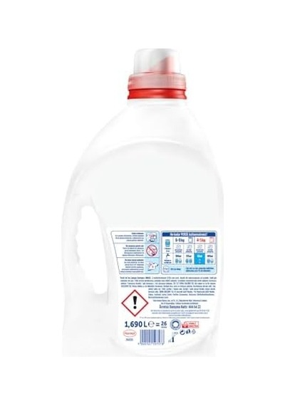 Power Jel Derin Temizleme Plus Gülün Büyüsü 26 Yıkama Sıvı Çamaşır Deterjanı 1 X 1690 Ml 0.75 LT - 2.5 LT - 12 KG