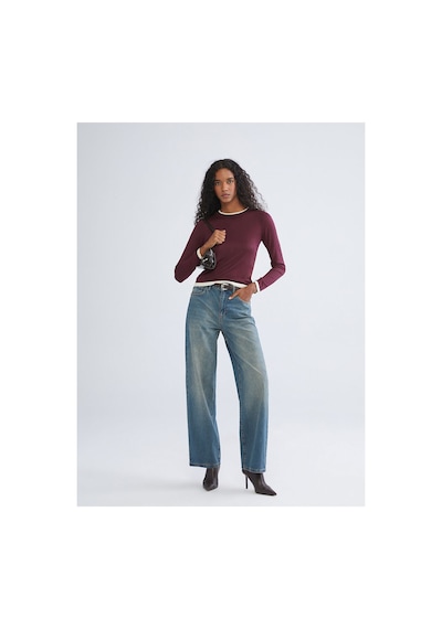 LC Waikiki Alıta Cıty Farkıyla Lcw Jeans İndigo Denim Düz Baggy Fit Normal Bel Geniş Paça Kadın Jean Pantolon İndigo - 925400036 İndigo LC Waikiki Alıta Cıty Farkıyla Lcw Jeans İndigo Denim Düz Baggy Fit Normal Bel Geniş Paça Kadın Jean Pantolon İndigo - 925400036 İndigo