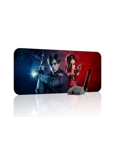 Resident Evil Kaymaz Dikişli Kauçuk Oyuncu Mousepad V5 - 70x30 Xl Gaming Mouse Pad Fare Altlığı