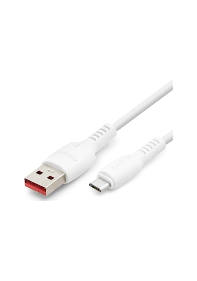 Usb Micro Usb Şarj Ve Data Kablosu 1 M - Beyaz Nd1182