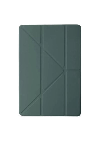 Newface Apple İpad Pro 11 2024 Kılıf Kalemlikli Mars Tablet Kılıfı - Koyu Yeşil