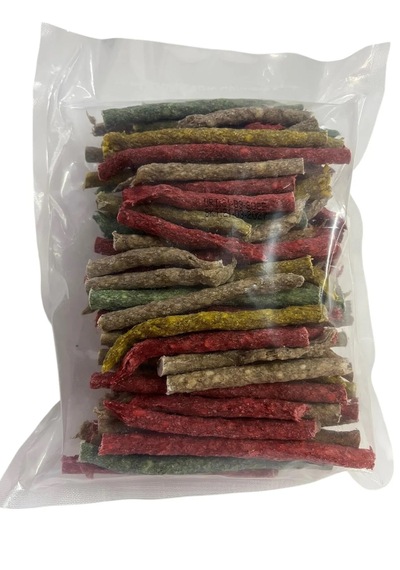Ultravita Atıştırmalık Renkli Kırık Munchy Çubuk Köpek Ödül Maması 1 KG