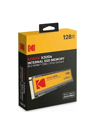 X300s 128gb M.2 Nvme Ssd 2280 2000mb/s Yüksek Hızlı Dahili Ssd Disk Siyah