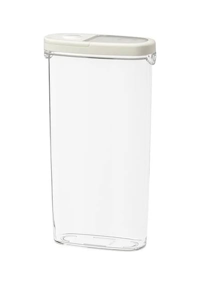 Sumuhome 365 Erzak Saklama Kabı Beyaz 8 x 30 CM
