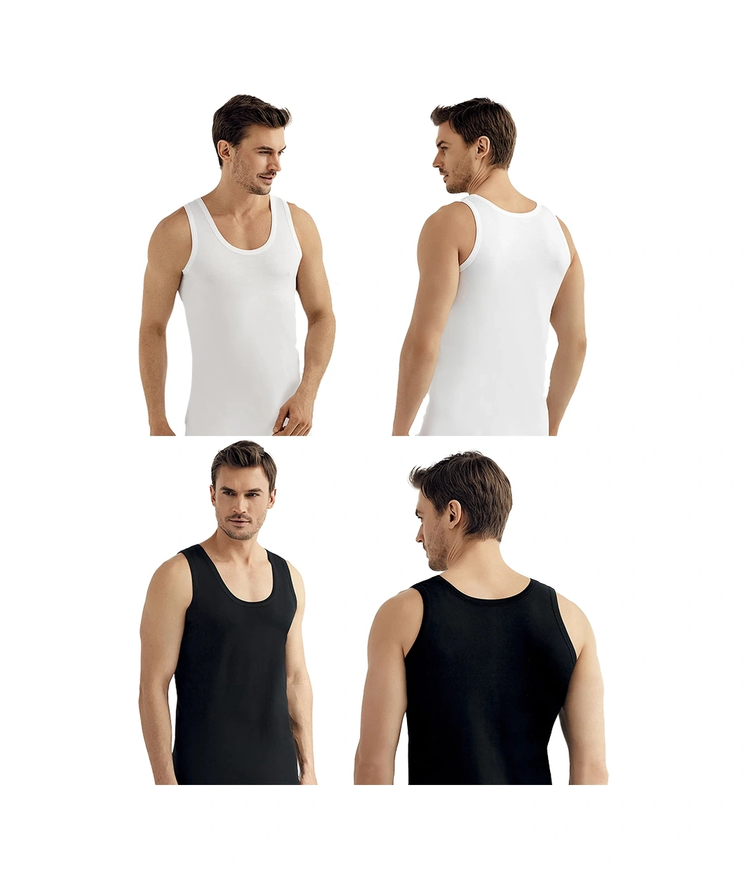 Şahinler E002-e005 6lı Paket Erkek Atlet %100 Pamuk 3beyaz-3siyah 3xl 3 Siyah 3 Beyaz Şahinler E002-e005 6lı Paket Erkek Atlet %100 Pamuk 3beyaz-3siyah 3xl 3 Siyah 3 Beyaz