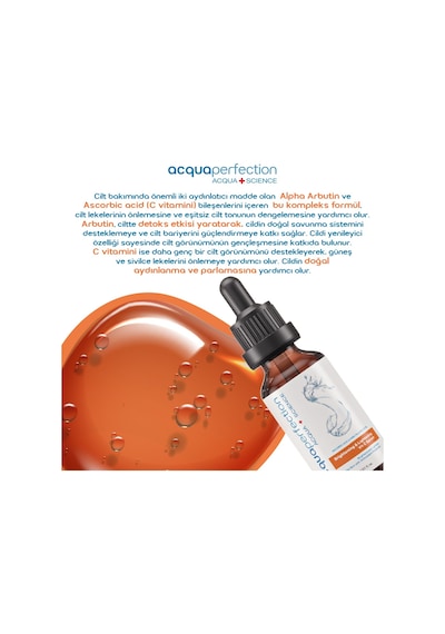 Acqua Perfection Aydınlatıcı ve Renk Tonu Eşitleyici Vitamin C Serum 30 ML