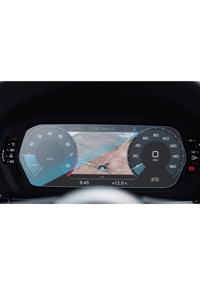Audi A3 Ekran Koruyucu 12.3 İnç Dijital Gösterge Nano ' Sadece Ekran Koruyucu