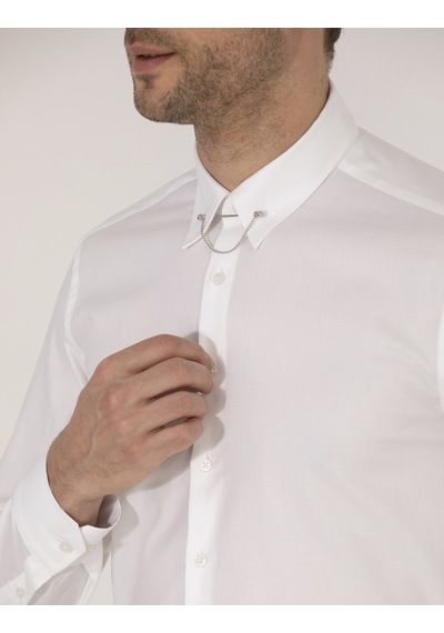 Pierre Cardin Erkek Beyaz Gömlek Smokin 50268200-vr013 Beyaz