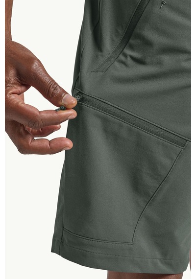 Jack Wolfskin Pico Trail Shorts Erkek Şort YESIL