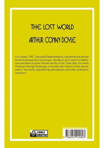 The Lost World - Sir Arthur Conan Doyle (Stage-4) Maviçatı Yayınl