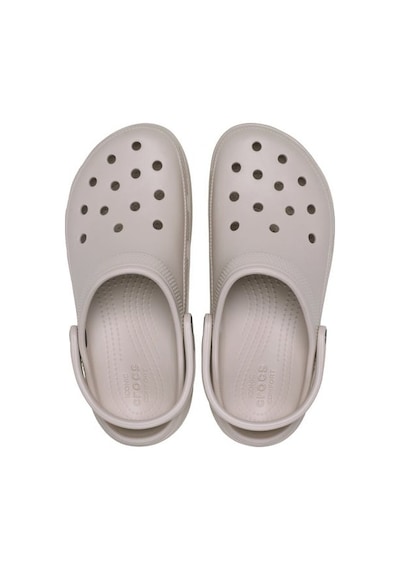 Crocs Classic Platform Clog W Kadın Terlik-33938 Krem
