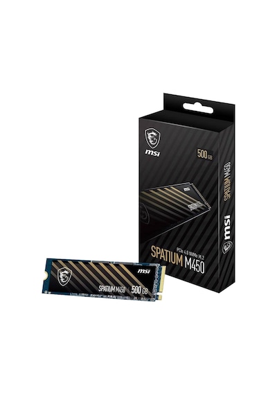 Msı Spatium M450 Pcıe 4.0 Nvme M.2 500gb 3600/3000mb/s M.2 Ssd