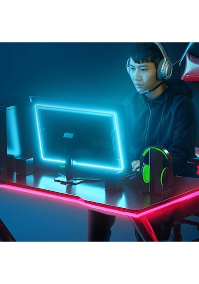 Baseus Game Light Rgb 5050 Esnek  Oyuncu Pc Led Şerit Işık 5W1.5