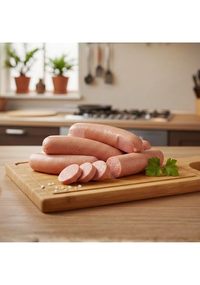 Bratwurst Sosis 500 G - Alman Tipi Geleneksel Izgara Lezzeti