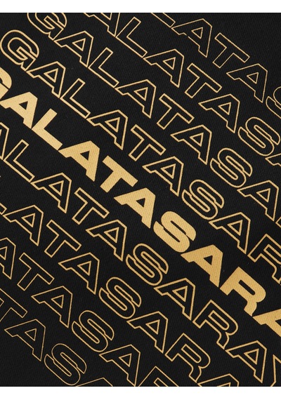 Gsstore Galatasaray Gs Logolu Gabardin Bez Torba Çanta 35 40cm U251332 Siyah