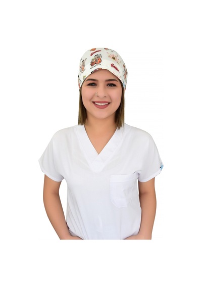 Taş Devri Desenli Cerrahi Bone