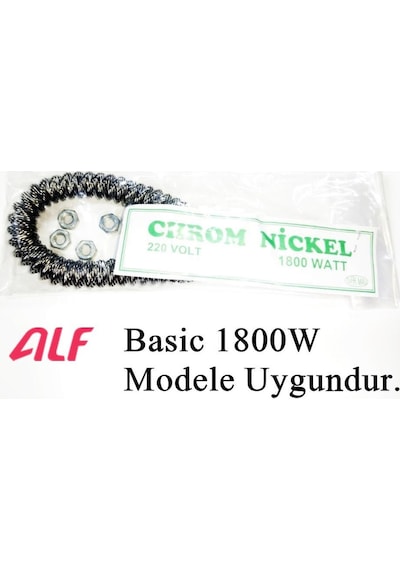 Alf Basic 1800w Uyumlu 1800w İnfrared Soba Isıtıcı Rezistans Teli Yatay