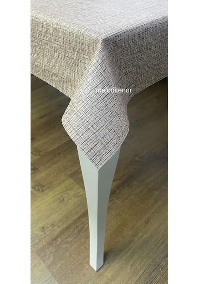 Tr Elyaf Astarlı Kırçıllı Kumaş Görünümlü Desen Kaymaz Pvc Muşamba Masa Örtüsü Kahverengi 100 X 140 Diğer Tr Elyaf Astarlı Kırçıllı Kumaş Görünümlü Desen Kaymaz Pvc Muşamba Masa Örtüsü Kahverengi 100 X 140 Diğer