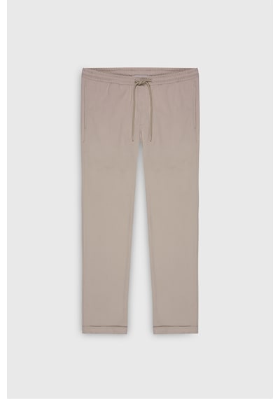 Ac&Co / Altınyıldız Classics Slim Fit Dar Kesim Beli Bağlamalı Yan Cepli Erkek Pantolon - Bej Ac&Co / Altınyıldız Classics Slim Fit Dar Kesim Beli Bağlamalı Yan Cepli Erkek Pantolon - Bej