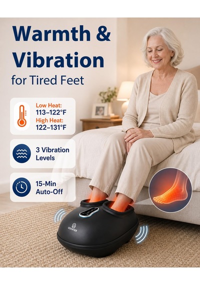 Comfıer Shiatsu İle Ayak Masajı, Derin Yoğurma, Titreşim, Yuvarlama, Sıkıştırma, Plantar Fasiit İçin Isıtmalı Ayak Masajı, Çok Modlu Ayarlar, Uzaktan Kumanda, Doğum Günü Hediyeleri Comfıer Shiatsu İle Ayak Masajı, Derin Yoğurma, Titreşim, Yuvarlama, Sıkıştırma, Plantar Fasiit İçin Isıtmalı Ayak Masajı, Çok Modlu Ayarlar, Uzaktan Kumanda, Doğum Günü Hediyeleri