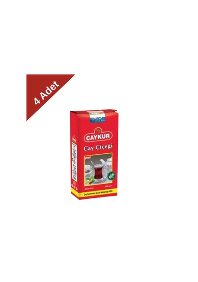Çaykur Çay Çiçeği Siyah Çay 500 G X 4 Adet