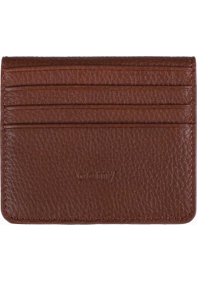 Damy Hakiki Deri Unisex Kartlık 512mg - Taba