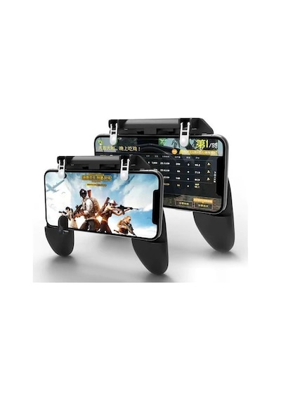 Pubg Gamepad W11+ Oyun Kolu Standlı Ateş Tetik Düğmeli Joystick