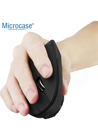 Pilli Dikey Ergonomik Kablosuz Mouse 800/1200/1600 Dpı Al5177