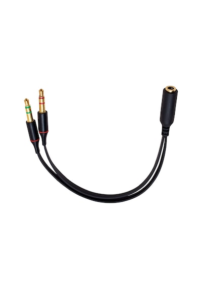 Kulaklık Mikrofon Çoklayıcı 3.5Mm Splitter Switch Dönüştürücü