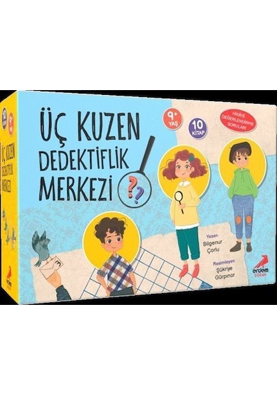 Üç Kuzen Dedektiflik Merkezi (10 Kitap Set) / Bilgenur Çorlu
