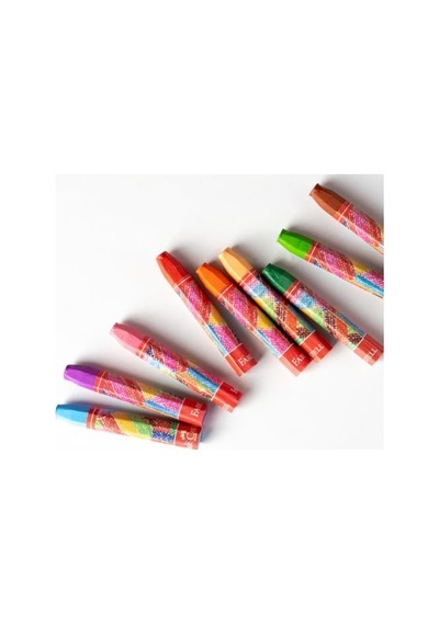 Faber-castell Altıgen Pastel Boya, 12 Renk, Plastik Kutu, Yumuşak Ve Canlı Renkler, Rahat Kullanım, Etkili Uygulama 103 Ivory