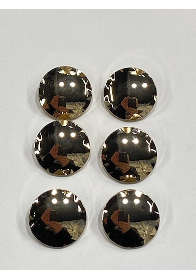 Metal Düğme/trençkot Ceket Boyu/ 6 Lı Set/2,3 Cm/jx015/gold