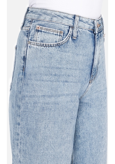 Colin's Colins 970 Berry Normal Kesim Yüksek Bel Geniş Paça Mavi Kadın Jean Pantolon Denim