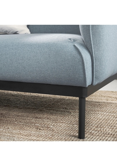 Ikea Açık Mavi Modern Kanepe - 2'li Kanepe