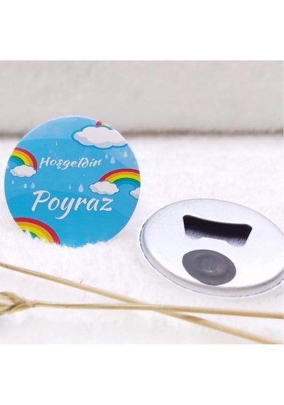 Açacak Magnet Erkek Bebek Magnetleri Uv Baskılı 30 Adet