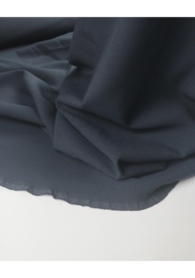 Koyu Lacivert Renkte Krep Kumaş En 140 Cm X Boy 200 Cm -10208 Lacivert