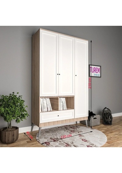 Angel Gardrop Çıtalı Kapak Mdf Beyaz Angel Gardrop Çıtalı Kapak Mdf Beyaz