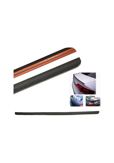 Ford Escort Uyumlu Bagaj Üstü Spoiler Mat Siyah