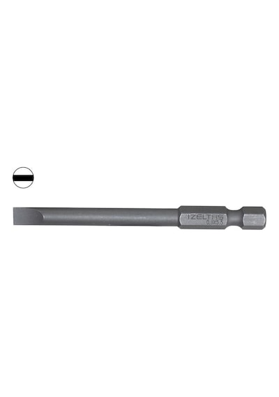 İzeltaş 4860200755 Uzun Düz Bits Uç 5.5x75 Mm