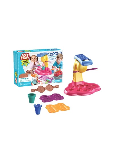 Mey İthalat 03489 Dondurma Oyun Hamuru Set Pembe
