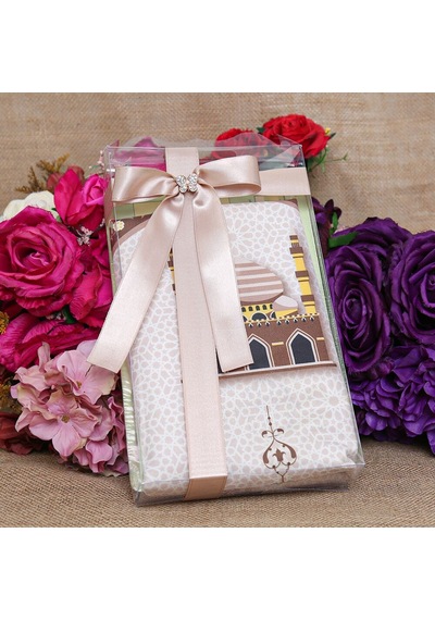 Çocuk Seccadesi 45 82 Cm Kudüs Kahve & Kokulu Tesbih & Kur'an Harfleri Puzzle Çok Renkli