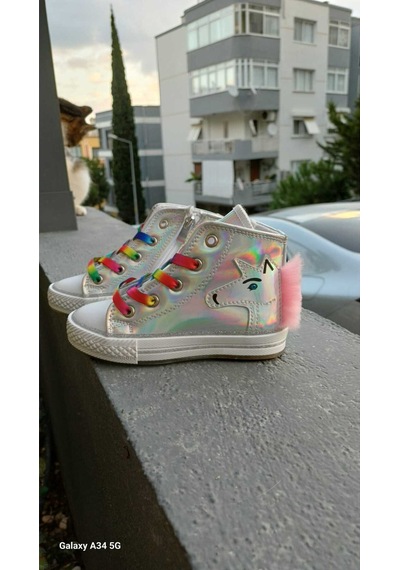 Scarpe Magiche Unicorn Hologram Bot 31-35 Numara Arası Işıksızdır Hologram