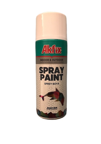 Akfix Sprey Tampon Boyası Parlak Beyaz 400 ML