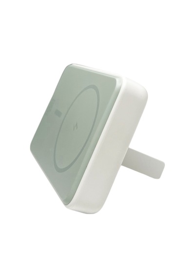 Nt-pw38 15w 10000 Mah Magsafe Taşınabilir Kablosuz Hızlı Şarj Aleti Powerbank - Beyaz