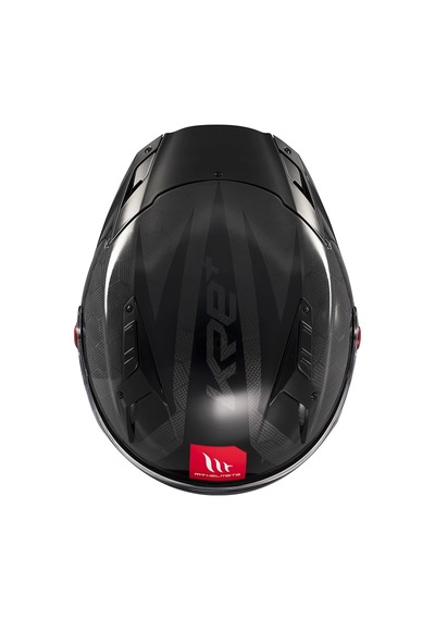 Mt KRE+ S Solid Carbon Solid Kask Siyah