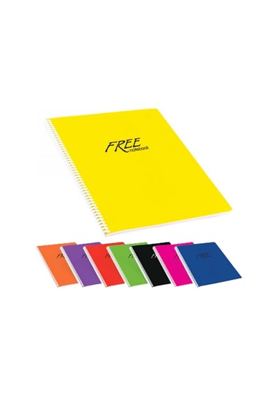 Keskin Free A4 Pp. Kapak Defter 60yp. Düz 320400-99
