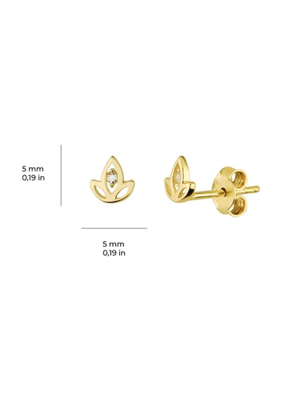 14 Ayar Altın Minik Küpe 0,71 Gr-4083