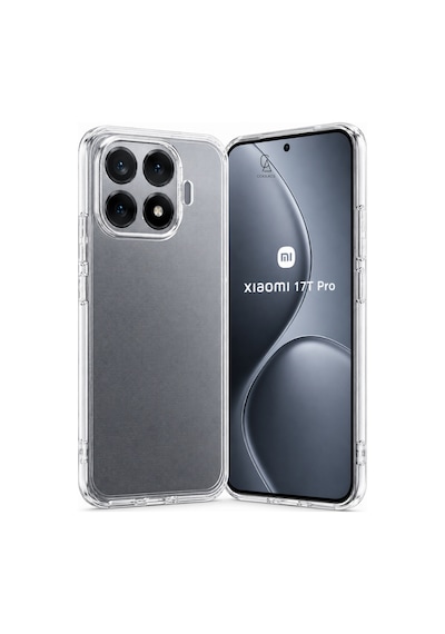 Xiaomi 17t Pro İle Uyumlu Kılıf Şeffaf Kamera Korumalı Esnek Silikon Telefon Kılıfı Kapak